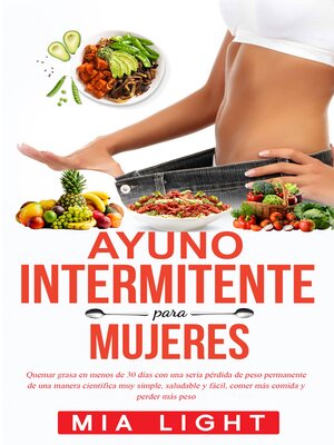 cover image of Ayuno intermitente para mujeres